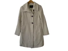 k05241130129　UNTITLED　2　Beige　Mサイズ程度　トップス　コートミディアム丈　秋冬