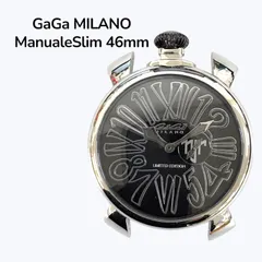 中古 GaGa MILANO ガガミラノ 5080.NJ.02 マヌアーレスリム46mm ネイマールコラボ※ベルト無しのサムネイル
