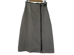 k05241130079　any sis　1　茶色×ベージュ　Ｓサイズ程度　スカート　ロング/マキシ　秋冬