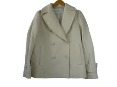 k05241130008　LOUNIE　38　White　Mサイズ程度　アウター　コートショート丈　秋冬