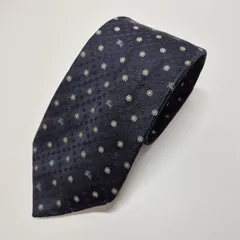 【used品】美品！BURBERRY メンズネクタイ シルク100% MADE IN ITALY