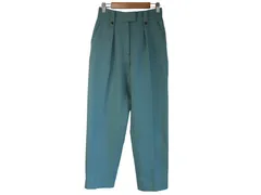 k01241029081　PLST　Sサイズ　Green　　パンツ　スラックス　秋冬