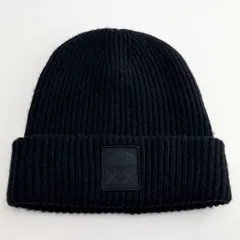 KAWS × THE NORTH FACE Beanie Black カウズ ノースフェイス ビーニー ニットキャップ ブラック ■