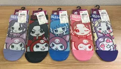 【新品タグ付き】(G)I-DLE × クロミ 靴下 ソックス 5足セット