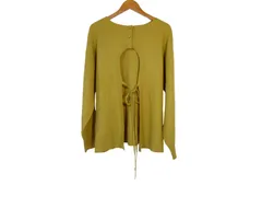 k01241018057　LOWRYS FARM　フリーサイズ　Yellow　　アウター　ニットorセーター　通年