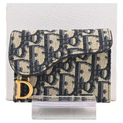 ディオール オブリーク サドル トロッター カードホルダー カードケース Bランク di7834bs