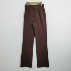 BIG JOHN ビッグジョン  International World Jeans パンツ 日本製 古着 VINTAGE SS ブラウン系 C827のサムネイル