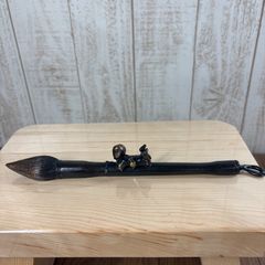 美品・未使用】伝統工芸・高岡銅器の作家、下尾治彦による筆型文鎮