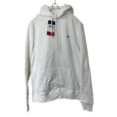 【美品】TOMMY JEANS トミージーンズ プルオーバーパーカー ホワイト サイズXS 未使用タグ付【Z1823】