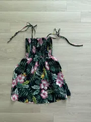 FOREVER 21 フラワー ミニワンピース