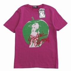■未使用品■HYSTERIC GLAMOUR ヒステリックグラマー 半袖Tシャツ サイズS 裏毛 スウェットTシャツ ロゴ ヒスガール 20260323/RA8653