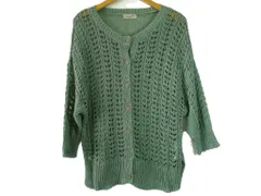 k03241018108　Samansa Mos2　フリーサイズ　Green　　トップス　ニットorセーター　通年