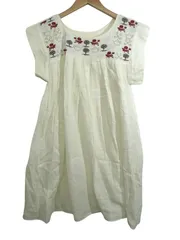 k03241018012　mother　サイズ表記無し　White　　ワンピース or ドレス　チュニック　春夏