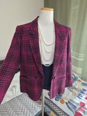 洗練 GOLDパール・パルサート・ミックス・ツイード ジャケット