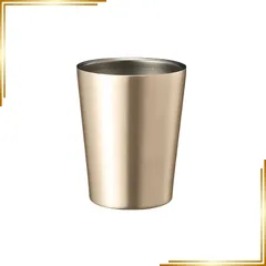 【新品】 ステンレス サーモタンブラー 360ml タンブラー 保温 保冷 サーモ ステンレス テイクアウト コーヒー カップホルダー キャンプ アウトドア くすみ パステル アース カラー 真空二重構造 プレゼント ギフト 父の日 (ゴールド) 0