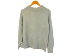 k04241004120　earth music&ecology Premium Label　フリーサイズ　ライトグレー　　トップス　ニットorセーター　秋冬