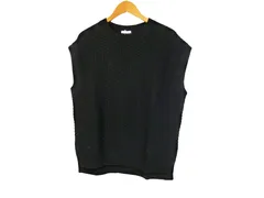 k04241004098　CINEMA CLUB　Sサイズ　Black　　トップス　ニットorセーター　秋冬