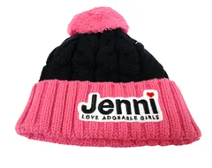 k04241004024　SISTER ? Jenni　Mサイズ　ピンク×紺　　帽子　ニットキャップ/ビーニー　秋冬