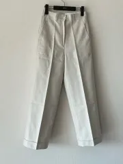 新品素材がとても良いハイクオリティコットン スラックス