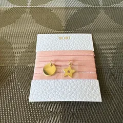 Dior ノベルティ ピンク ブレスレット 星型チャーム付き　ディオール