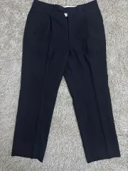 日本製 AQUASCUTUM ネイビー スラックス サイズ 32