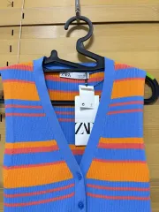 新品) ザラ クロップド ニットバスト S サイズ