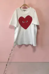 コム・デ・ギャルソン レッド ハート Tシャツ