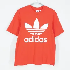 adidas(アディダス) メンズ プリント 半袖Tシャツ オレンジ M （ HU39503 ）