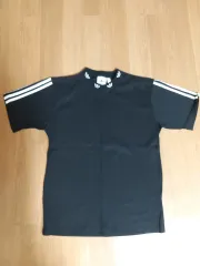 adidas(アディダス) オリジナル ブラックショートスリーブ T シャツ