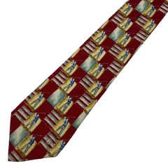 249 ） （ DUNHILL dunhill(ダンヒル) パターン ネクタイ