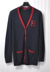 トミーヒルフィガー/レディース Vネックカーディガン (サイズ) 55 )