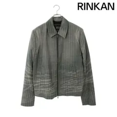 ディーゼル  J-CARL ストライプ柄ジップアップブルゾン メンズ 46