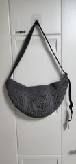 (新品) かぎ針編みクロスボディバッグ ニットバッグスリングバッグ バンテッポ 4 5