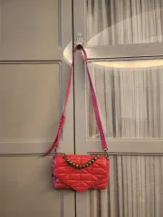 中古) ザラピンクバッグ