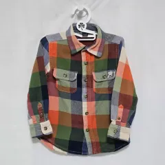 ベイビーGAP 季節の変わり目 CHECK 長袖シャツ 身長100-110cm 0626