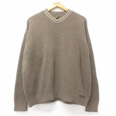 XL/古着 ティンバーランド 長袖 セーター メンズ 00年代 00s Vネック 薄緑【spe】 26feb14のサムネイル