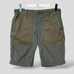 （ M ） Beams plus ビームスプラス さじゅ デ クレイ ファティーグ ハーフパンツ