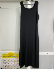 ノースリーブ ロング丈ワンピース 総丈 140