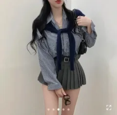 ネイビー シャツ セット