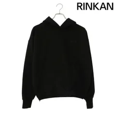 ウィンダンシー ロゴパッチサイドジッププルオーバーパーカー レディース S