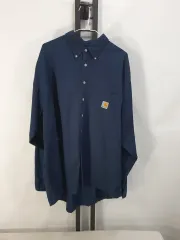 Carhartt カーハート シャツ 長袖 ウォーク シャツ ネイビー xl