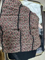 ヴィンテージ レース 花柄スカート