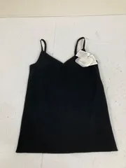 ★★送料無料★新品タグ付き★CLOCHE クロシェ★胸パッド入り　キャミソール　ノースリーブシャツ　トップス★サイズ2★ブラック　#80323sj139のサムネイル