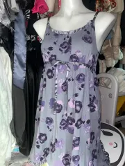 ヴィンテージ 花柄 ワンピース オリエンタル ギャル