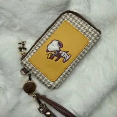 スヌーピー リールパス カードウォレット