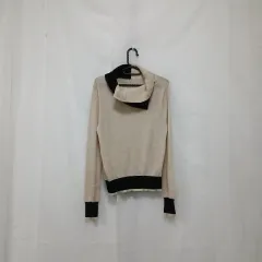 ワユース 薄い 長袖 タートルネック ニット サイズ F 実寸確認