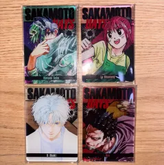 坂本デイズ サカモトデイズ ステイタス カード アクリル ステッカー ナツキ・ツキ ルー