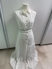 ロング丈ワンピース