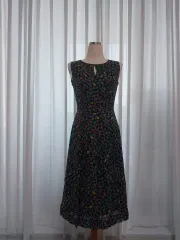 日本製 ヴィンテージ 蝶 ワンピース