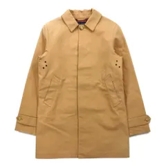 RALPH LAUREN 90年代 ゴム引き ステンカラーコート S ベージュ 防水 チェックライナー